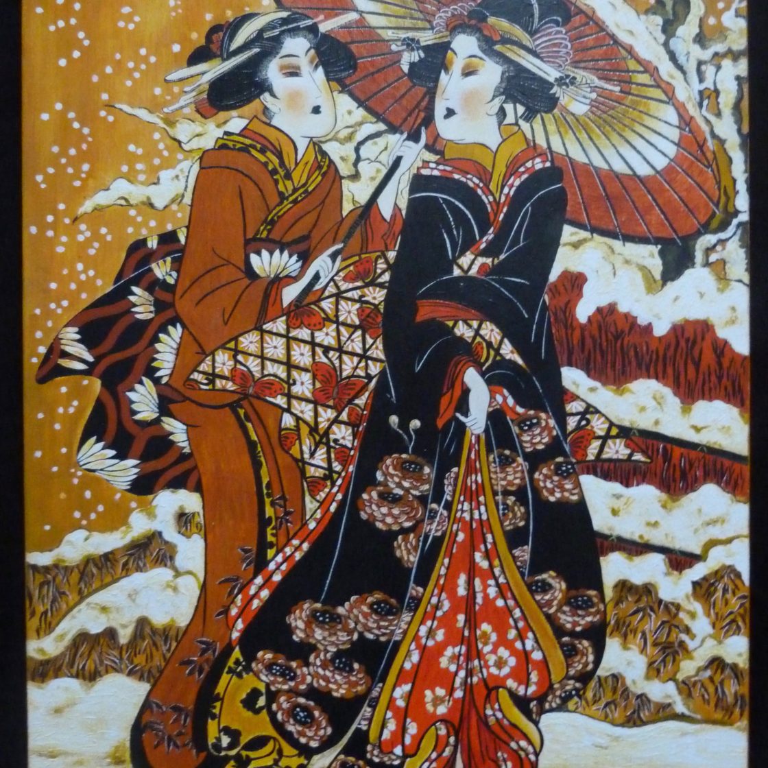 annie-alamo-peintures geishas 7
