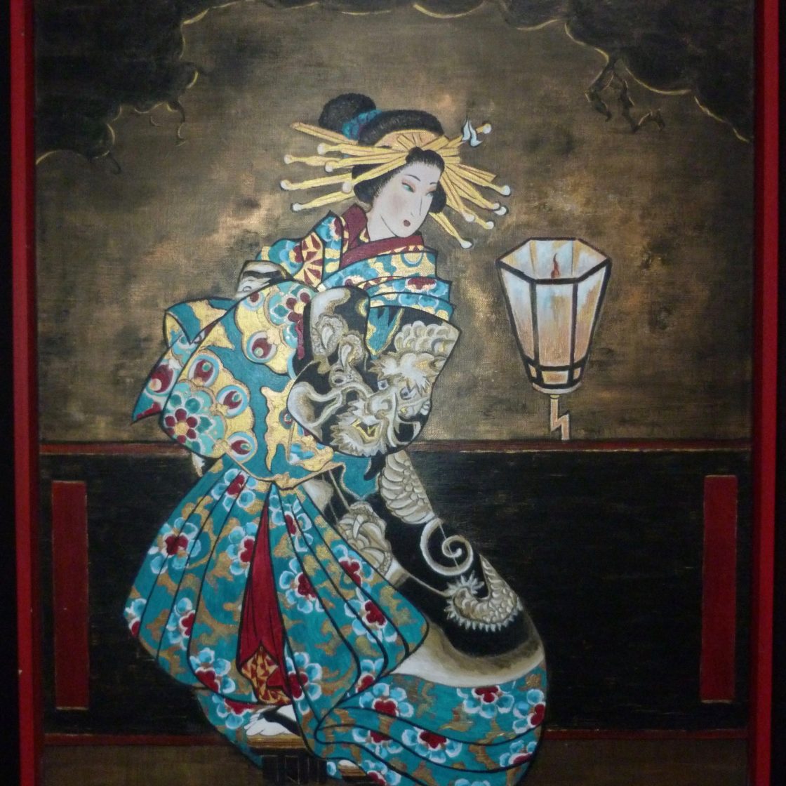 annie-alamo-peintures geisha 9