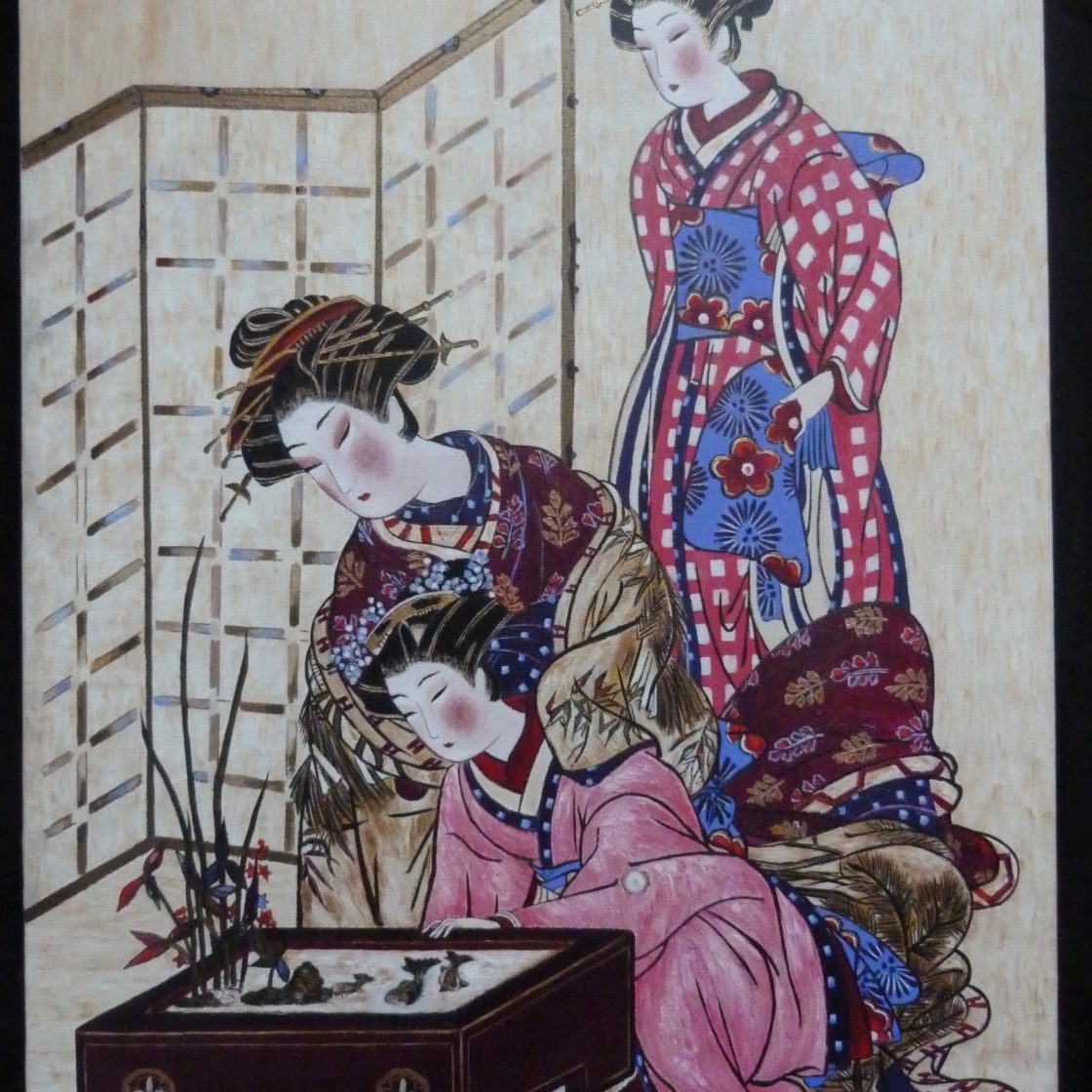 annie-alamo-peintures geishas 8