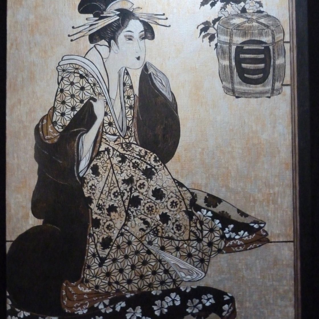 annie-alamo-peintures geisha 5
