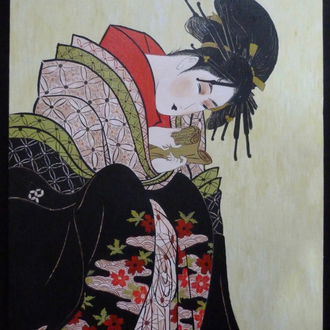 annie-alamo-peintures geisha 6